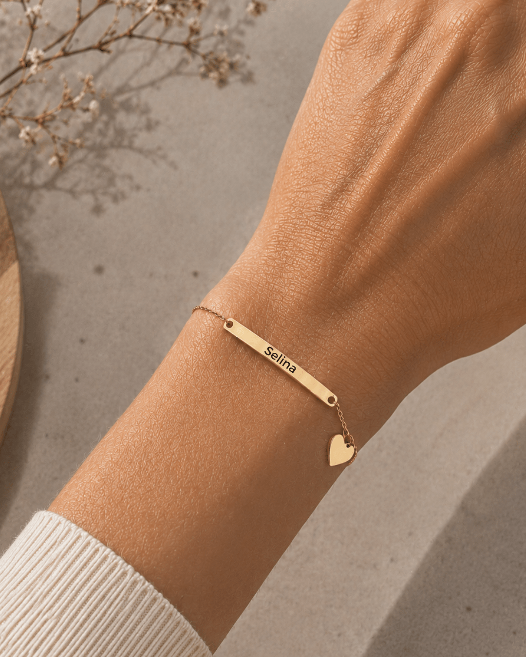 ID Armband mit Herz Choker - OTANTO