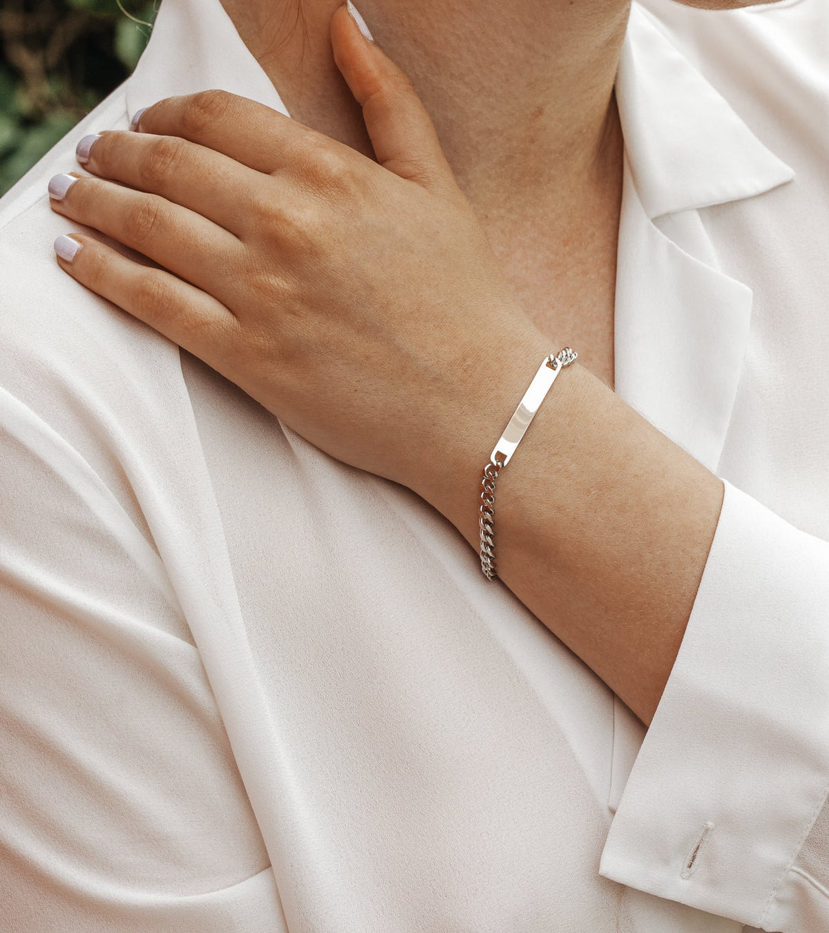 Bracelet engraved with children's names
