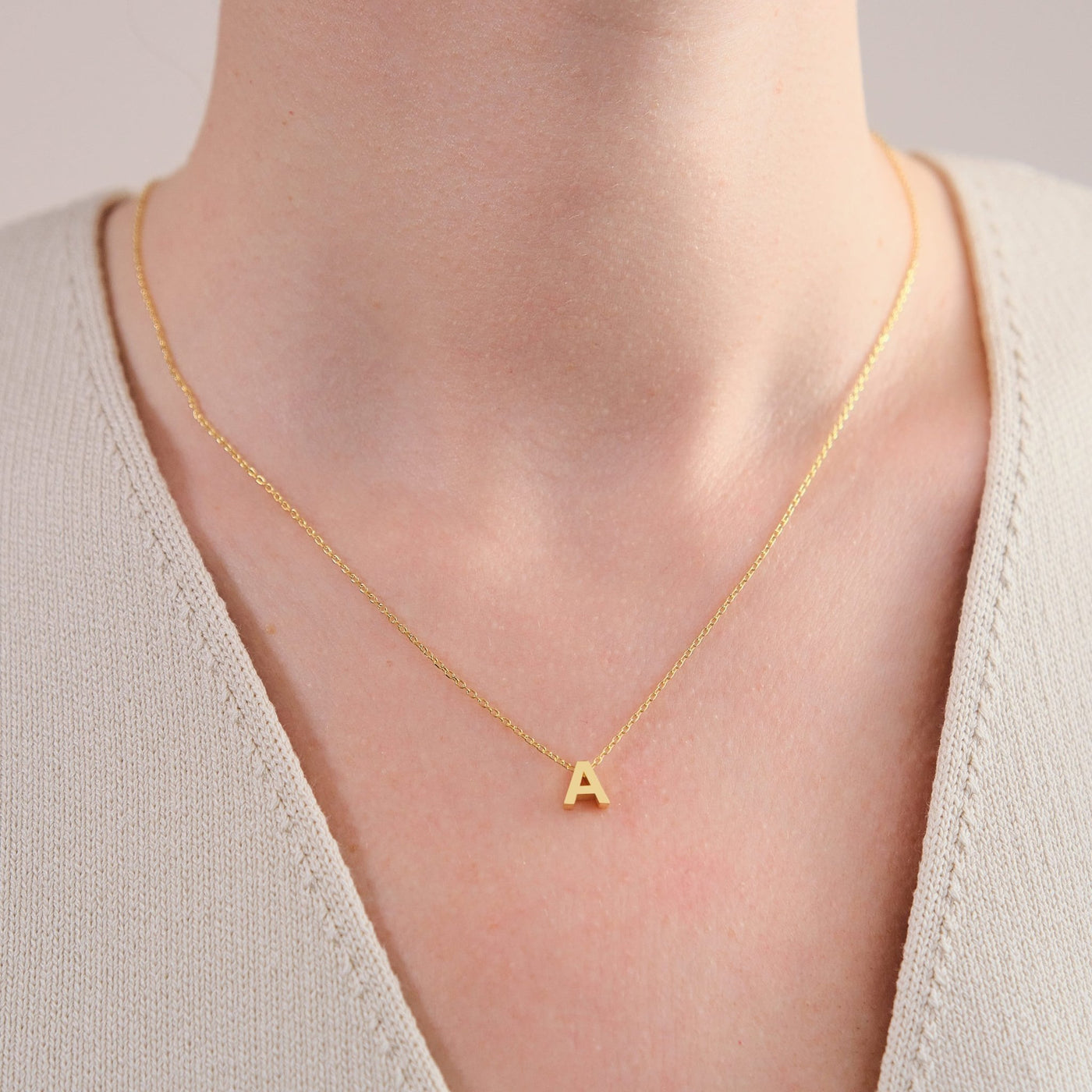 3D Initial Halskette - OTANTO