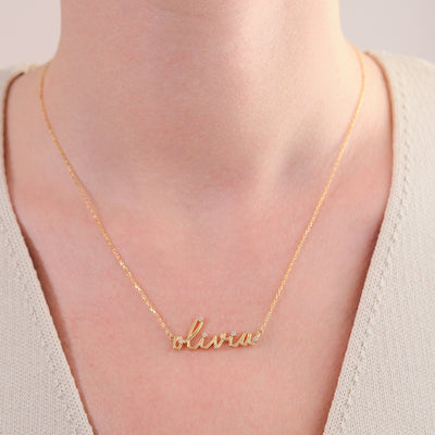 585er Namenskette - Variante Zirkonia - OTANTO