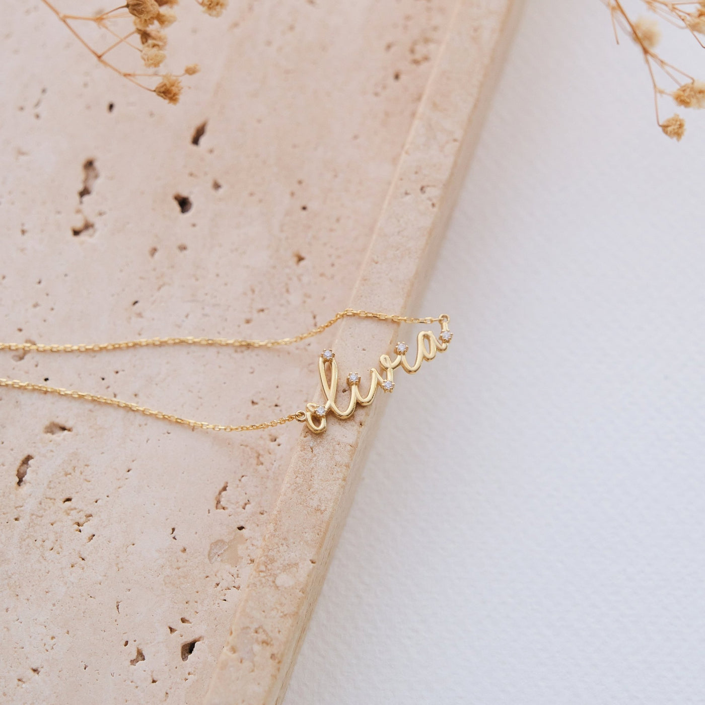 585er Namenskette - Variante Zirkonia - OTANTO