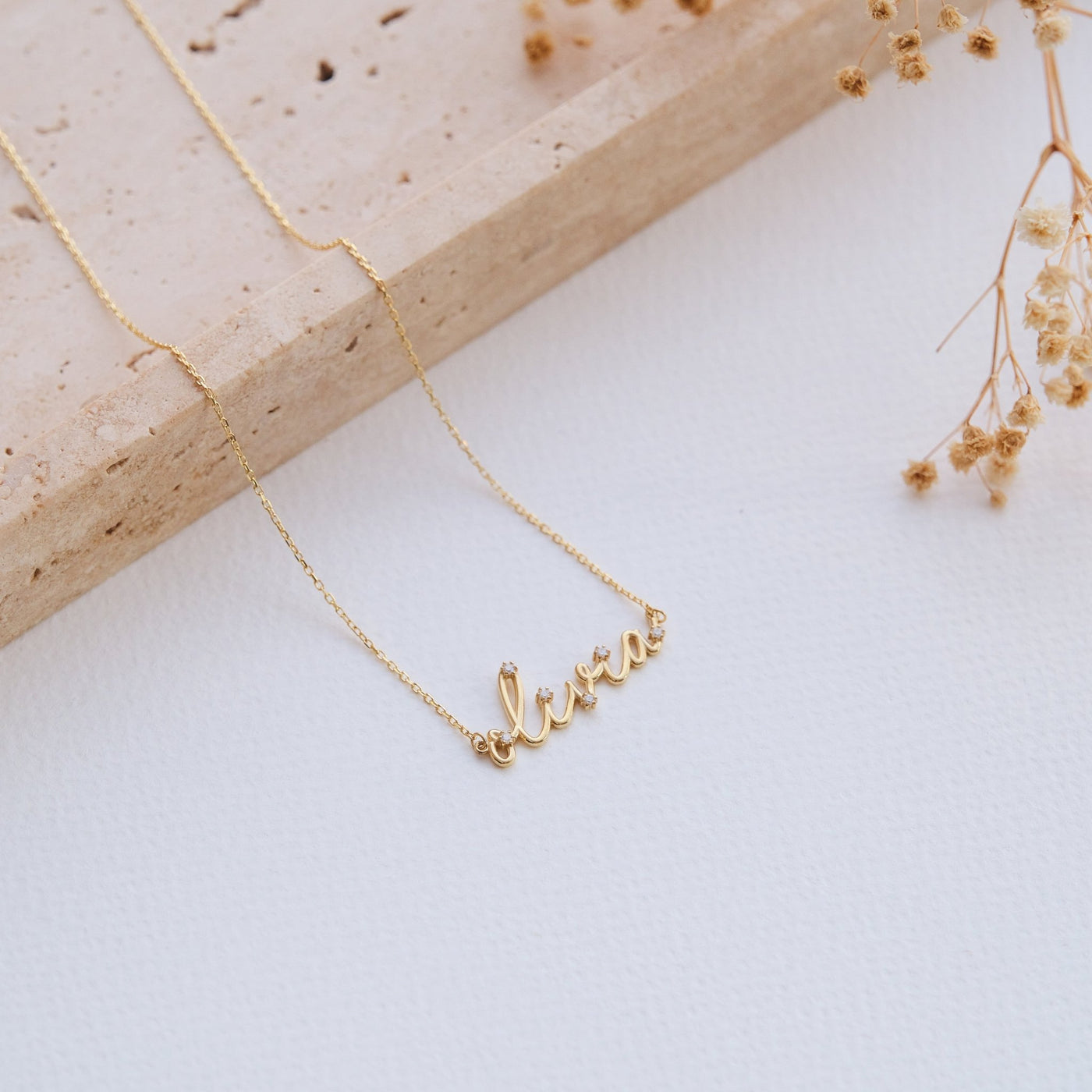 585er Namenskette - Variante Zirkonia - OTANTO