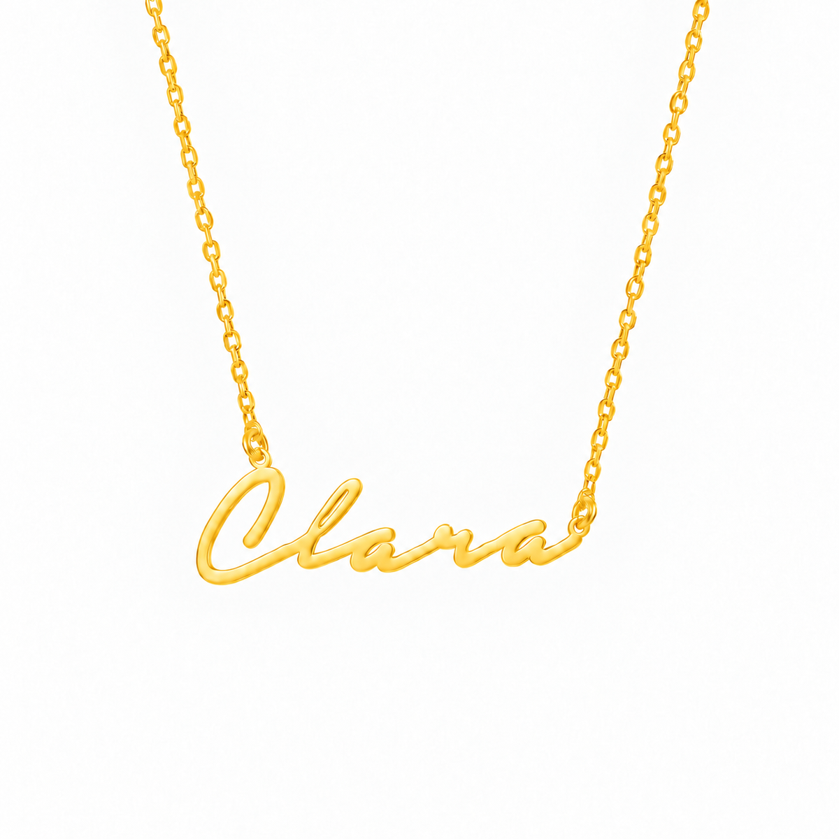 Name necklace - Clara M variant