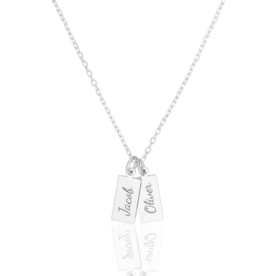 Bar Anhänger Namenskette - OTANTO