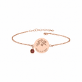 Geburtsblumen Armband mit Monatsstein - OTANTO