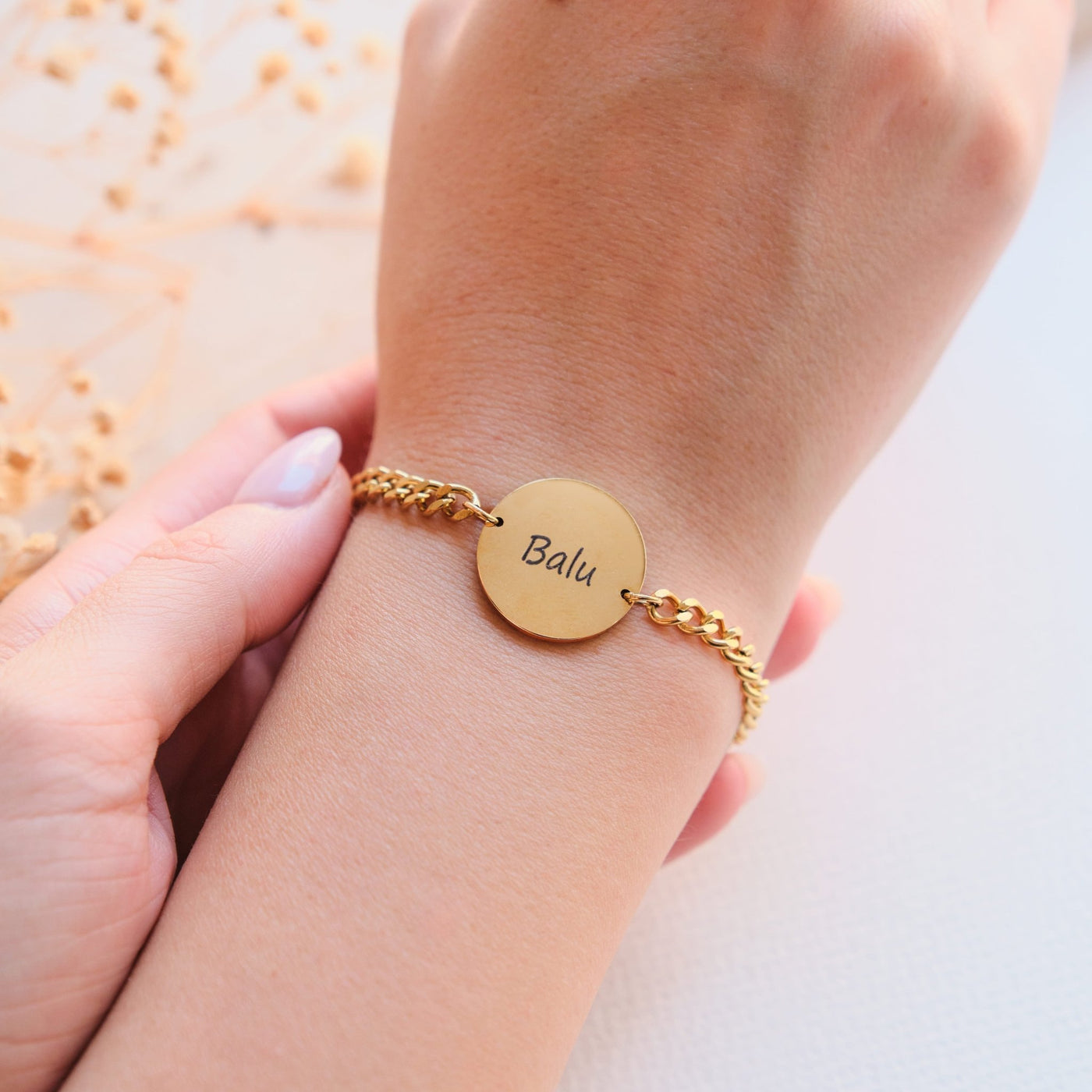 Haustier Fotogravur Armband Damen - OTANTO