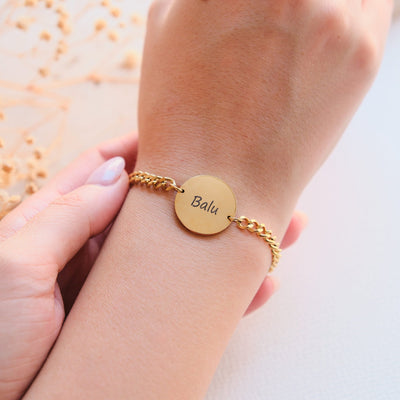 Haustier Fotogravur Armband Damen - OTANTO