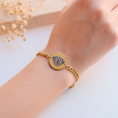 Haustier Fotogravur Armband Damen - OTANTO