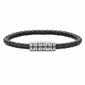 Leder Ringarmband mit bis zu 5 Gravuren - OTANTO