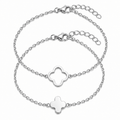 Mutter-Kind Armband Set mit Klee - OTANTO