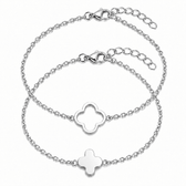 Mutter-Kind Armband Set mit Klee - OTANTO