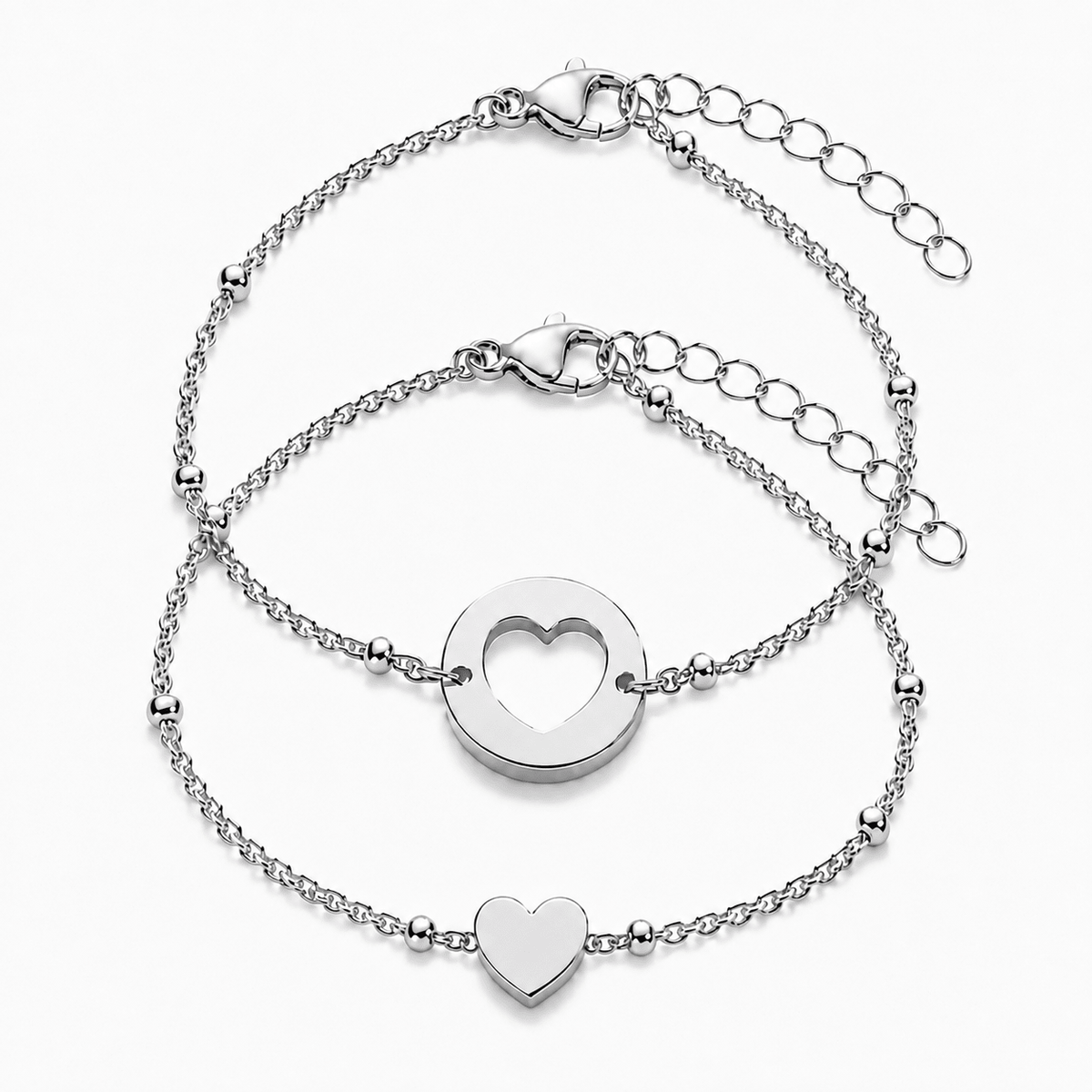 Mutter-Kind Armband Set mit Kugeln - OTANTO