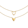 Mutter-Kind Halskette Set mit Herz - OTANTO