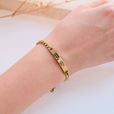 Partnerarmband mit Fotogravur - OTANTO