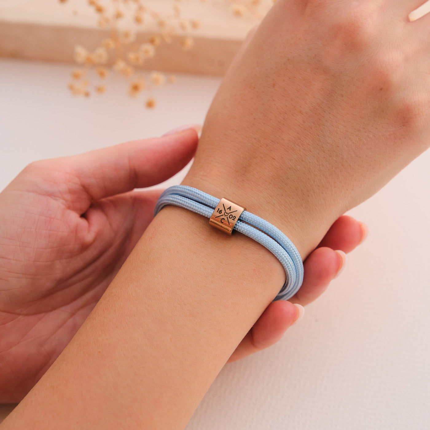 Segeltau Beads Armband mit Gravur - OTANTO