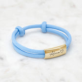 Segeltau Ring Armband mit Namensgravur - OTANTO