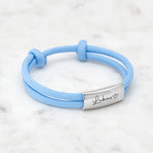 Segeltau Ring Armband mit Namensgravur - OTANTO