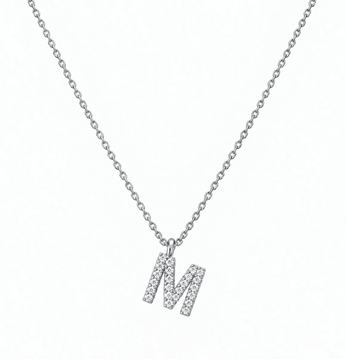 Zirkonia Initial Halskette Set - OTANTO