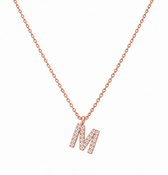 Zirkonia Initial Halskette Set - OTANTO